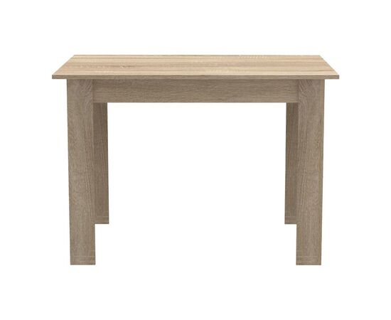 Τραπεζαρία Manka-Parker pakoworld σετ 5τεμ mdf σε μαύρη-sonoma απόχρωση 110x80x77εκ - ΤΡΑΠΕΖΑΡΙΕΣ στο Milonadakis.gr