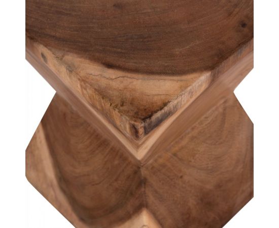 ΒΟΗΘΗΤΙΚΟ ΣΚΑΜΠΟ ANVIL HM9756.11 ΞΥΛΟ SUAR ΣΕ ΦΥΣΙΚΟ ΧΡΩΜΑ 31x31x45Yεκ. - ΠΟΥΦ - ΣΚΑΜΠΟ - ΜΠΑΟΥΛΟ στο Milonadakis.gr