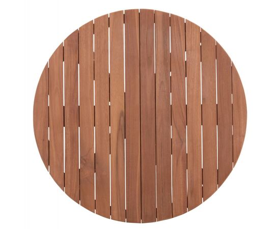 ΕΠΙΦΑΝΕΙΑ ΤΡΑΠΕΖΙΟΥ ΣΤΡΟΓΓΥΛΗ HM18133 ΞΥΛΟ TEAK--ΦΥΣΙΚΟ Φ70x4(πάχος)εκ. - ΤΡΑΠΕΖΙΑ ΕΞ. ΧΩΡΟΥ στο Milonadakis.gr