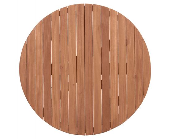 ΕΠΙΦΑΝΕΙΑ ΤΡΑΠΕΖΙΟΥ ΣΤΡΟΓΓΥΛΗ HM18134 ΞΥΛΟ TEAK--ΦΥΣΙΚΟ Φ80x4(πάχος)εκ. - ΤΡΑΠΕΖΙΑ ΕΞ. ΧΩΡΟΥ στο Milonadakis.gr