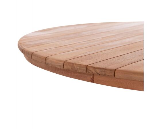 ΕΠΙΦΑΝΕΙΑ ΤΡΑΠΕΖΙΟΥ ΣΤΡΟΓΓΥΛΗ HM18134 ΞΥΛΟ TEAK--ΦΥΣΙΚΟ Φ80x4(πάχος)εκ. - ΤΡΑΠΕΖΙΑ ΕΞ. ΧΩΡΟΥ στο Milonadakis.gr