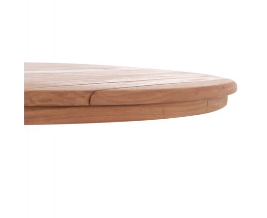 ΕΠΙΦΑΝΕΙΑ ΤΡΑΠΕΖΙΟΥ ΣΤΡΟΓΓΥΛΗ HM18134 ΞΥΛΟ TEAK--ΦΥΣΙΚΟ Φ80x4(πάχος)εκ. - ΤΡΑΠΕΖΙΑ ΕΞ. ΧΩΡΟΥ στο Milonadakis.gr