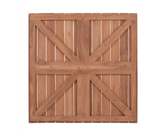 ΕΠΙΦΑΝΕΙΑ ΤΡΑΠΕΖΙΟΥ ΤΕΤΡΑΓΩΝΗ HM18135 ΞΥΛΟ TEAK--ΦΥΣΙΚΟ 60x60x4(πάχος)εκ. - ΤΡΑΠΕΖΙΑ ΕΞ. ΧΩΡΟΥ στο Milonadakis.gr