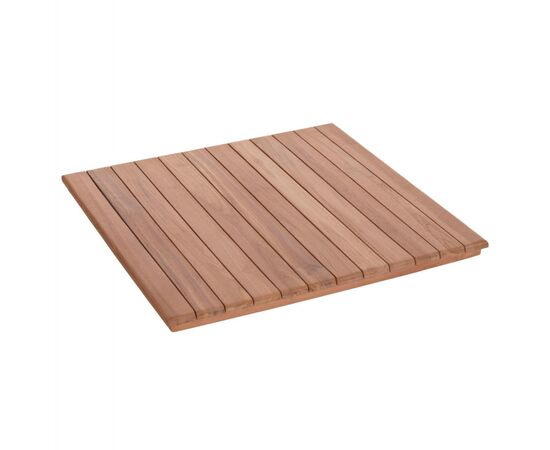 ΕΠΙΦΑΝΕΙΑ ΤΡΑΠΕΖΙΟΥ ΤΕΤΡΑΓΩΝΗ HM18135 ΞΥΛΟ TEAK--ΦΥΣΙΚΟ 60x60x4(πάχος)εκ. - ΤΡΑΠΕΖΙΑ ΕΞ. ΧΩΡΟΥ στο Milonadakis.gr
