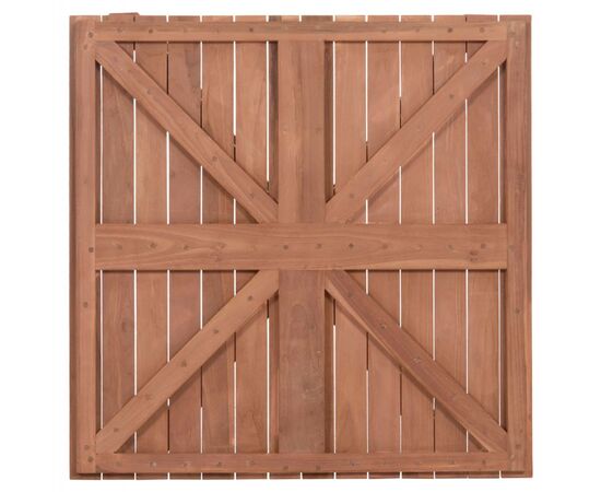 ΕΠΙΦΑΝΕΙΑ ΤΡΑΠΕΖΙΟΥ ΤΕΤΡΑΓΩΝΗ HM18136 ΞΥΛΟ TEAK--ΦΥΣΙΚΟ 70x70x4(πάχος)εκ. - ΤΡΑΠΕΖΙΑ ΕΞ. ΧΩΡΟΥ στο Milonadakis.gr