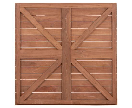 ΕΠΙΦΑΝΕΙΑ ΤΡΑΠΕΖΙΟΥ ΤΕΤΡΑΓΩΝΗ HM18137 ΞΥΛΟ TEAK--ΦΥΣΙΚΟ 80x80x4(πάχος)εκ. - ΤΡΑΠΕΖΙΑ ΕΞ. ΧΩΡΟΥ στο Milonadakis.gr