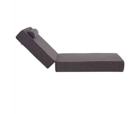 ΜΑΞΙΛΑΡΙ ΞΑΠΛΩΣΤΡΑΣ KIHEI HM21094.03 OLEFIN ΣΚΟΥΡΟ ΓΚΡΙ ΜΕ FOAM 198x70x20Υεκ - ΜΑΞΙΛΑΡΙΑ στο Milonadakis.gr