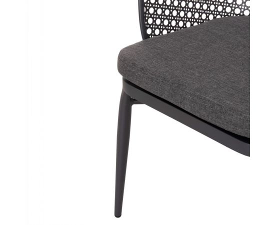 ΣΕΤ LOUNGE 3TMX ΕΞ.ΧΩΡΟΥ OREGO HM21107.01 ΑΛΟΥΜΙΝΙΟ & ΜΕΤΑΛΛΟ ΣΕ ΣΚΟΥΡΟ ΓΚΡΙ - ΣΕΤ ΣΑΛΟΝΙΑ στο Milonadakis.gr