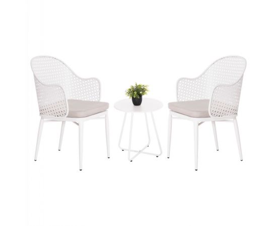 ΣΕΤ LOUNGE 3TMX ΕΞ.ΧΩΡΟΥ OREGO HM21107.02 ΑΛΟΥΜΙΝΙΟ & ΜΕΤΑΛΛΟ ΣΕ ΛΕΥΚΟ - ΣΕΤ ΣΑΛΟΝΙΑ στο Milonadakis.gr