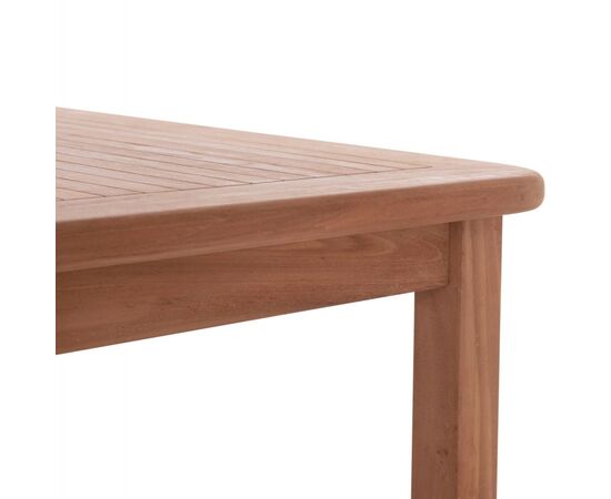 ΤΡΑΠΕΖΙ ΟΡΘΟΓΩΝΙΟ PRESSCOT HM18123 ΞΥΛΟ TEAK--ΦΥΣΙΚΟ 140x80x76Υεκ. - ΤΡΑΠΕΖΙΑ ΕΞ. ΧΩΡΟΥ στο Milonadakis.gr