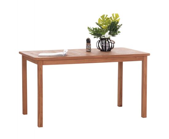 ΤΡΑΠΕΖΙ ΟΡΘΟΓΩΝΙΟ PRESSCOT HM18123 ΞΥΛΟ TEAK--ΦΥΣΙΚΟ 140x80x76Υεκ. - ΤΡΑΠΕΖΙΑ ΕΞ. ΧΩΡΟΥ στο Milonadakis.gr