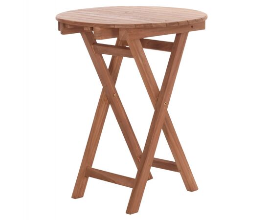 ΤΡΑΠΕΖΙ ΣΚΗΝΟΘΕΤΗ ΣΤΡΟΓΓΥΛΟ HEIDEL HM18120 ΞΥΛΟ TEAK--ΦΥΣΙΚΟ Φ60x75Υεκ. - ΤΡΑΠΕΖΙΑ ΕΞ. ΧΩΡΟΥ στο Milonadakis.gr