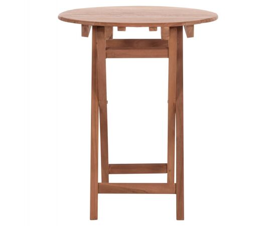ΤΡΑΠΕΖΙ ΣΚΗΝΟΘΕΤΗ ΣΤΡΟΓΓΥΛΟ HEIDEL HM18120 ΞΥΛΟ TEAK--ΦΥΣΙΚΟ Φ60x75Υεκ. - ΤΡΑΠΕΖΙΑ ΕΞ. ΧΩΡΟΥ στο Milonadakis.gr