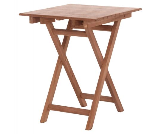 ΤΡΑΠΕΖΙ ΣΚΗΝΟΘΕΤΗ ΤΕΤΡΑΓΩΝΟ HEIDEL HM18121 ΞΥΛΟ TEAK--ΦΥΣΙΚΟ 60x60x75Υεκ. - ΤΡΑΠΕΖΙΑ ΕΞ. ΧΩΡΟΥ στο Milonadakis.gr