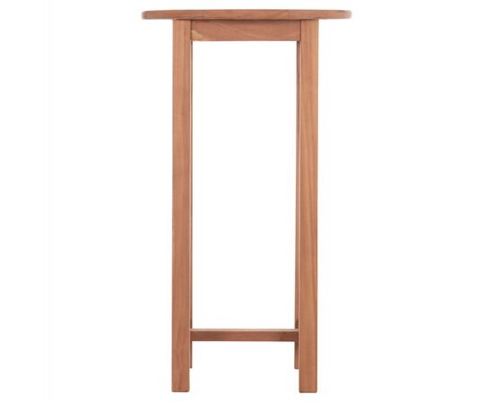 ΤΡΑΠΕΖΙ/ΣΤΑΝΤ ΜΠΑΡ ΣΤΡΟΓΓΥΛΟ PRESSCOT HM18114 ΞΥΛΟ TEAK--ΦΥΣΙΚΟ Φ60x105Υεκ. - ΤΡΑΠΕΖΙΑ ΕΞ. ΧΩΡΟΥ στο Milonadakis.gr