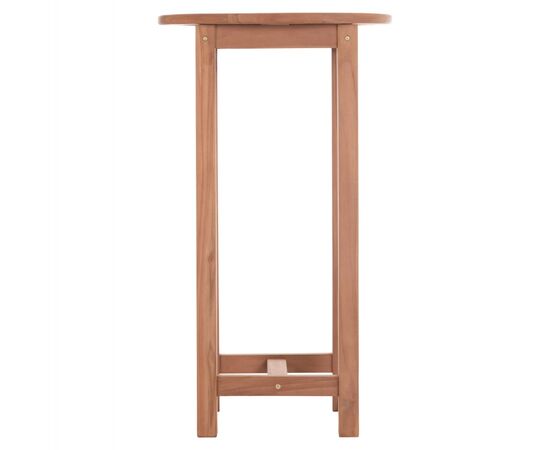 ΤΡΑΠΕΖΙ/ΣΤΑΝΤ ΜΠΑΡ ΣΤΡΟΓΓΥΛΟ PRESSCOT HM18114 ΞΥΛΟ TEAK--ΦΥΣΙΚΟ Φ60x105Υεκ. - ΤΡΑΠΕΖΙΑ ΕΞ. ΧΩΡΟΥ στο Milonadakis.gr