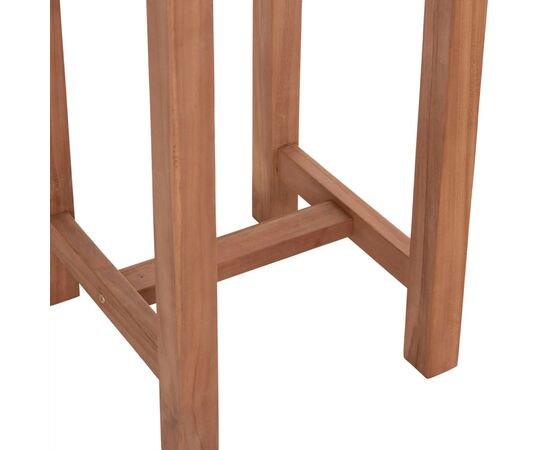 ΤΡΑΠΕΖΙ/ΣΤΑΝΤ ΜΠΑΡ ΣΤΡΟΓΓΥΛΟ PRESSCOT HM18114 ΞΥΛΟ TEAK--ΦΥΣΙΚΟ Φ60x105Υεκ. - ΤΡΑΠΕΖΙΑ ΕΞ. ΧΩΡΟΥ στο Milonadakis.gr