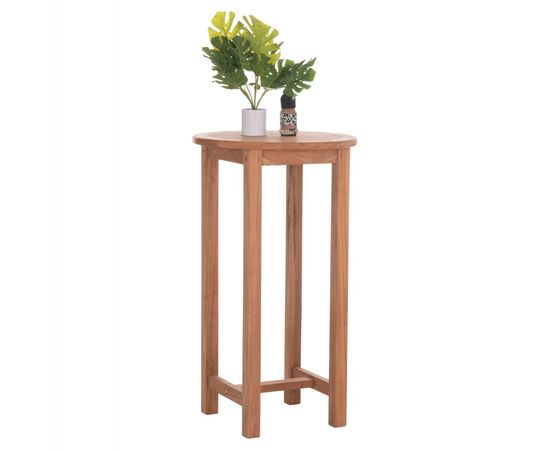 ΤΡΑΠΕΖΙ/ΣΤΑΝΤ ΜΠΑΡ ΣΤΡΟΓΓΥΛΟ PRESSCOT HM18114 ΞΥΛΟ TEAK--ΦΥΣΙΚΟ Φ60x105Υεκ. - ΤΡΑΠΕΖΙΑ ΕΞ. ΧΩΡΟΥ στο Milonadakis.gr