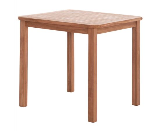 ΤΡΑΠΕΖΙ ΤΕΤΡΑΓΩΝΟ PRESSCOT HM18122 ΞΥΛΟ TEAK--ΦΥΣΙΚΟ 80x80x76Υεκ. - ΤΡΑΠΕΖΙΑ ΕΞ. ΧΩΡΟΥ στο Milonadakis.gr