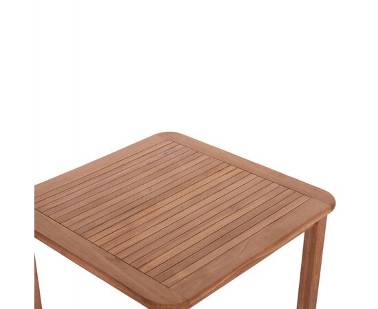 ΤΡΑΠΕΖΙ ΤΕΤΡΑΓΩΝΟ PRESSCOT HM18122 ΞΥΛΟ TEAK--ΦΥΣΙΚΟ 80x80x76Υεκ. - ΤΡΑΠΕΖΙΑ ΕΞ. ΧΩΡΟΥ στο Milonadakis.gr