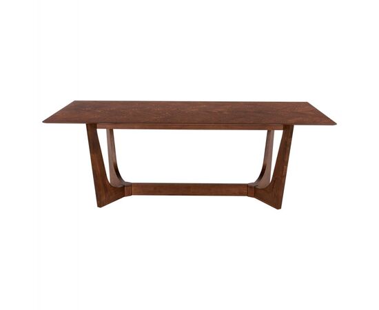 ΤΡΑΠΕΖΙ ΤΡΑΠΕΖΑΡΙΑΣ RIMER HM9742 MDF ΜΕ ΚΑΠΛΑΜΑ ΦΡΑΞΙΝΟΥ-ΚΑΡΥΔΙ ΧΡΩΜΑ 220X100x75Yεκ. - ΤΡΑΠΕΖΙΑ ΚΟΥΖΙΝΑΣ στο Milonadakis.gr