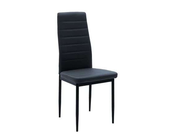 Τραπεζαρία Manka-Parker pakoworld σετ 5τεμ mdf σε μαύρη-sonoma truffle απόχρωση 110x80x77εκ - ΤΡΑΠΕΖΑΡΙΕΣ στο Milonadakis.gr