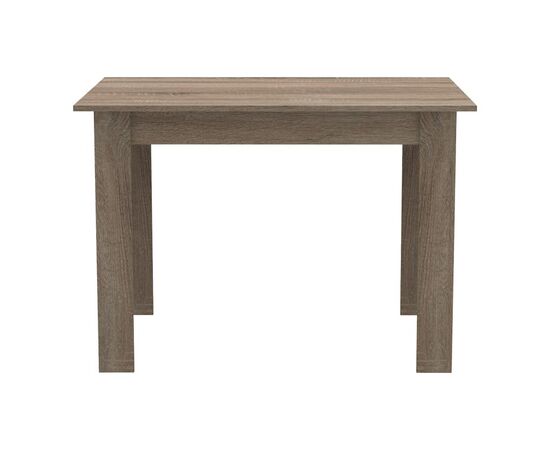 Τραπεζαρία Manka-Parker pakoworld σετ 5τεμ mdf σε μαύρη-sonoma truffle απόχρωση 110x80x77εκ - ΤΡΑΠΕΖΑΡΙΕΣ στο Milonadakis.gr