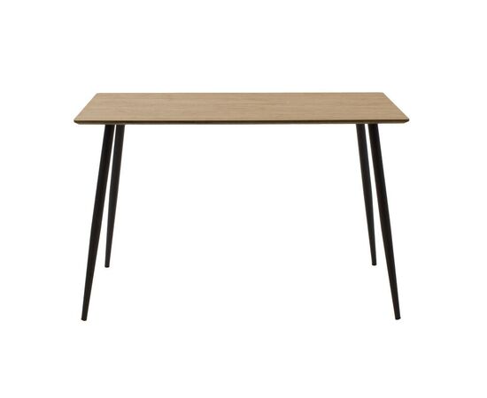 Τραπεζαρία Cuba-Julita pakoworld σετ 5τεμ MDF sonoma-μαύρο-φυσικό 120x70x76εκ - ΤΡΑΠΕΖΑΡΙΕΣ στο Milonadakis.gr