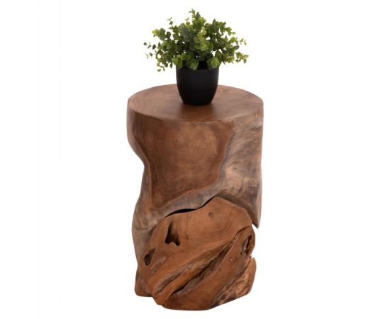 ΒΟΗΘΗΤΙΚΟ ΣΚΑΜΠΟ/ΤΡΑΠΕΖΑΚΙ STOMP HM9350.11 ΞΥΛΟ TEAK-ΦΥΣΙΚΟ Φ30x45Υεκ. - ΠΟΥΦ - ΣΚΑΜΠΟ - ΜΠΑΟΥΛΟ στο Milonadakis.gr