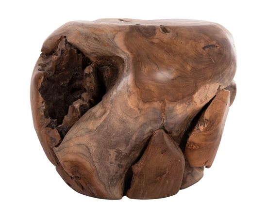 ΒΟΗΘΗΤΙΚΟ ΤΡΑΠΕΖΙ LOGGY HM18295 ΞΥΛΟ TEAK--ΦΥΣΙΚΟ 50x50x50Υεκ. - ΤΡΑΠΕΖΙΑ ΚΟΥΖΙΝΑΣ στο Milonadakis.gr
