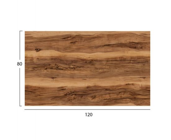 ΕΠΙΦΑΝΕΙΑ ΤΡΑΠΕΖΙΟΥ HPL ΟΡΘΟΓΩΝΙΑ HM5840.30 INDIAN SHEESHAM 120x80εκ. - ΚΑΠΑΚΙΑ HPL στο Milonadakis.gr