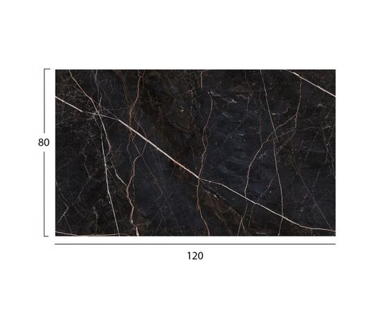 ΕΠΙΦΑΝΕΙΑ ΤΡΑΠΕΖΙΟΥ HPL ΟΡΘΟΓΩΝΙΑ HM5840.34 BLACK MARBLE 120x80εκ. - ΚΑΠΑΚΙΑ HPL στο Milonadakis.gr