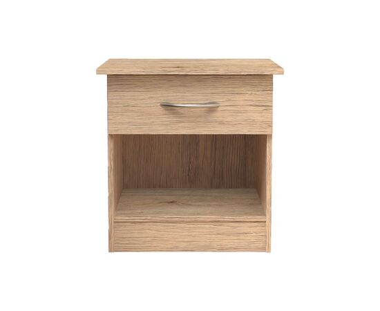 Κομοδίνο Kona pakoworld σε oak απόχρωση 40x34x42εκ - ΚΟΜΟΔΙΝΑ στο Milonadakis.gr