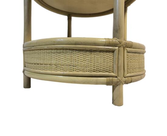 Βοηθητικό τραπέζι Moody pakoworld pe rattan σε φυσική απόχρωση Φ55x51εκ - ΒΟΗΘΗΤΙΚΑ ΤΡΑΠΕΖΑΚΙΑ στο Milonadakis.gr