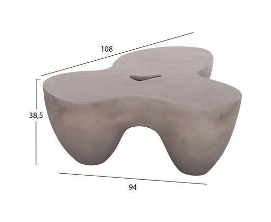 ΤΡΑΠΕΖΙ ΣΑΛΟΝΙΟΥ SALLEN HM18161.03 FIBER CEMENT ΣΕ ΓΚΡΙ--108x94x38,5Υεκ. - ΤΡΑΠΕΖΙΑ ΚΟΥΖΙΝΑΣ στο Milonadakis.gr