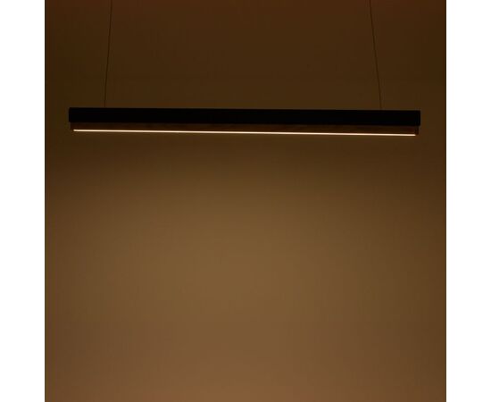 Φωτιστικό οροφής Rafmole pakoworld led μαύρο μέταλλο-ξύλο 120x7.5εκ - ΦΩΤΙΣΤΙΚΑ ΟΡΟΦΗΣ στο Milonadakis.gr
