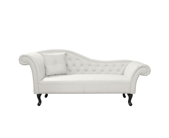 ΑΝΑΚΛΙΝΔΡΟ T.CHESTERFIELD NIOVI HM3007.02 PU ΛΕΥΚΟ-ΜΑΥΡΑ ΠΟΔΙΑ 190x61x84Yεκ. - ΑΝΑΚΛΙΝΔΡΑ στο Milonadakis.gr
