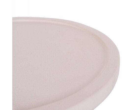 ΒΟΗΘΗΤΙΚΟ ΤΡΑΠΕΖΙ TRED(T) HM18169.02 FIBER CEMENT ΛΕΥΚΟ-ΦΥΣΙΚΟ RATTAN--Φ40x61Υεκ. - ΤΡΑΠΕΖΙΑ ΚΟΥΖΙΝΑΣ στο Milonadakis.gr