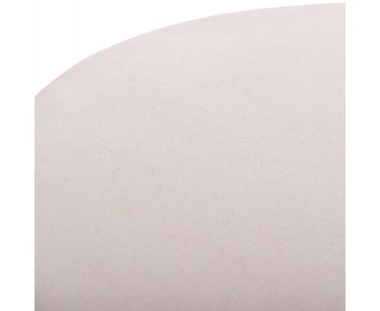 ΒΟΗΘΗΤΙΚΟ ΤΡΑΠΕΖΙ ΣΤΡΟΓΓΥΛΟ DELIA HM18167.02 FIBER CEMENT ΛΕΥΚΟ & RATTAN Φ40x45Υεκ - ΤΡΑΠΕΖΙΑ ΚΟΥΖΙΝΑΣ στο Milonadakis.gr