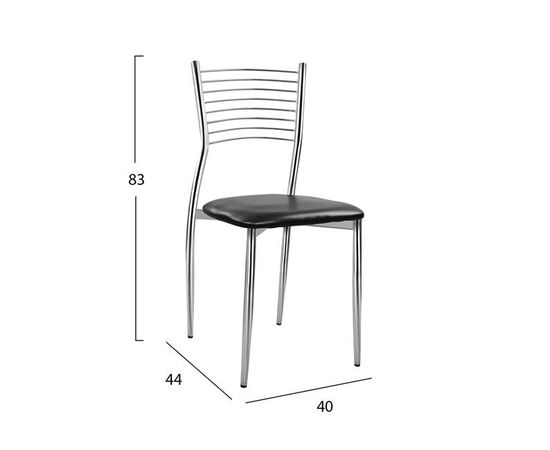 ΚΑΡΕΚΛΑ ELVIRA HM0025.02 ΜΕ ΚΑΘΙΣΜΑ ΑΠΟ ΜΑΥΡΟ PU 40X44X83 εκ. - ΚΑΡΕΚΛΕΣ - ΠΟΛΥΘΡΟΝΕΣ ΕΣ. στο Milonadakis.gr
