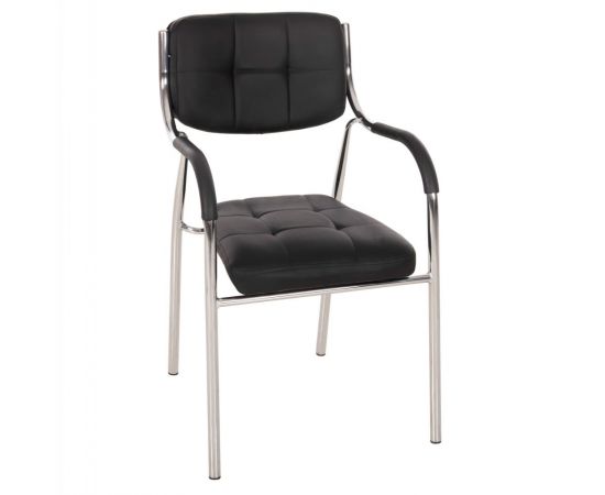 ΚΑΡΕΚΛΑ ΕΠΙΣΚΕΠΤΟΥ OBERON HM1018.01 ΜΑΥΡΟ PU 51x52x86Υ εκ. - ΚΑΡΕΚΛΕΣ ΕΠΙΣΚΕΠΤΗ στο Milonadakis.gr