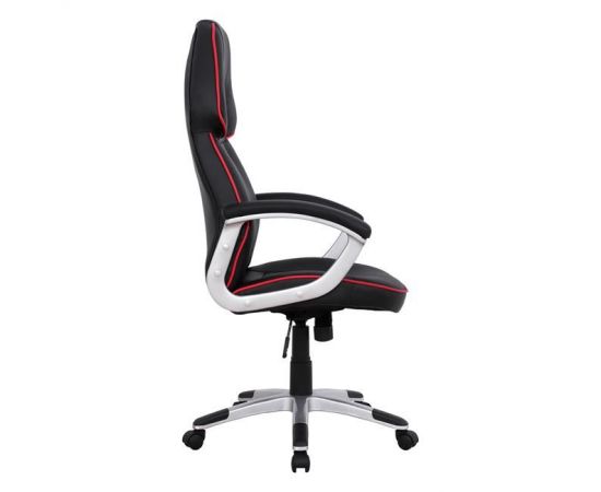 ΚΑΡΕΚΛΑ ΓΡΑΦΕΙΟΥ GAMING ARIS HM1007 BUCKET ΜΑΥΡΟ PU - ΚΟΚΚΙΝΗ ΡΙΓΑ 69x68x(119-127) εκ. - ΚΑΡΕΚΛΕΣ ΓΡΑΦΕΙΟΥ στο Milonadakis.gr