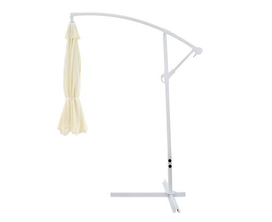 ΟΜΠΡΕΛΑ ΚΡΕΜΑΣΤΗ NOBLE Φ300x237cm. ΣΤΡΟΓΓΥΛΗ ΣΕ ΒΑΣΗ ΜΕ 4 ΠΟΔΙΑ HM6008 - ΟΜΠΡΕΛΕΣ ΚΑΙ ΒΑΣΕΙΣ στο Milonadakis.gr