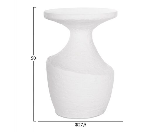 ΣΕΤ ΒΟΗΘΗΤΙΚΑ ΤΡΑΠΕΖΙΑ REBON 2ΤΜΧ HM21137.02 FIBER CEMENT ΣΕ ΛΕΥΚΟ--Φ40εκ & Φ27,5εκ - ΤΡΑΠΕΖΙΑ ΚΟΥΖΙΝΑΣ στο Milonadakis.gr