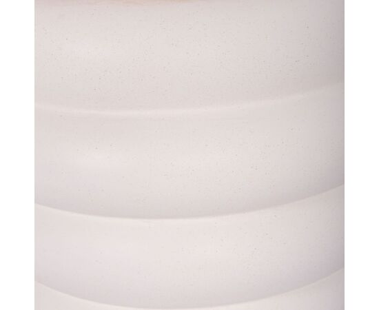 ΤΡΑΠΕΖΙ ΒΟΗΘΗΤΙΚΟ PUFFAT HM18172.02 FIBER CEMENT ΛΕΥΚΟ- ΞΥΛΟ TEAK TOP Φ45x46Υεκ. - ΤΡΑΠΕΖΙΑ ΚΟΥΖΙΝΑΣ στο Milonadakis.gr