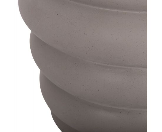 ΤΡΑΠΕΖΙ ΒΟΗΘΗΤΙΚΟ PUFFAT HM18172.03 FIBER CEMENT ΓΚΡΙ- ΞΥΛΟ TEAK TOP Φ45x46Υεκ. - ΤΡΑΠΕΖΙΑ ΚΟΥΖΙΝΑΣ στο Milonadakis.gr