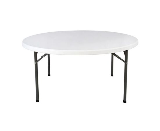 ΤΡΑΠΕΖΙ CATERING-ΣΥΝΕΔΡΙΟΥ HM5043 Φ152Χ74εκ ΠΤΥΣΣΟΜΕΝΟ ΣΤΡΟΓΓΥΛΟ - ΤΡΑΠΕΖΙΑ στο Milonadakis.gr