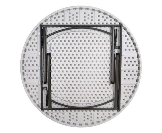 ΤΡΑΠΕΖΙ CATERING-ΣΥΝΕΔΡΙΟΥ HM5043 Φ152Χ74εκ ΠΤΥΣΣΟΜΕΝΟ ΣΤΡΟΓΓΥΛΟ - ΤΡΑΠΕΖΙΑ στο Milonadakis.gr