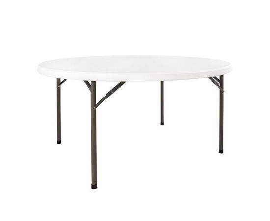 ΤΡΑΠΕΖΙ CATERING-ΣΥΝΕΔΡΙΟΥ HM5043 Φ152Χ74εκ ΠΤΥΣΣΟΜΕΝΟ ΣΤΡΟΓΓΥΛΟ - ΤΡΑΠΕΖΙΑ στο Milonadakis.gr