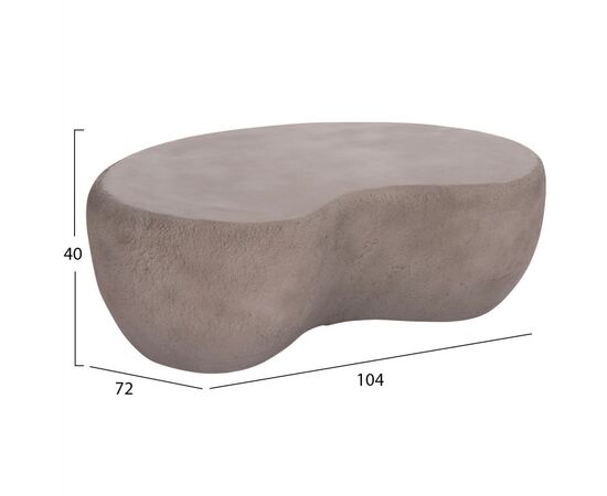 ΤΡΑΠΕΖΙ ΣΑΛΟΝΙΟΥ GERSON HM18151.03S FIBER CEMENT ΣΕ ΓΚΡΙ--104x72x40Υεκ. - ΤΡΑΠΕΖΙΑ ΚΟΥΖΙΝΑΣ στο Milonadakis.gr